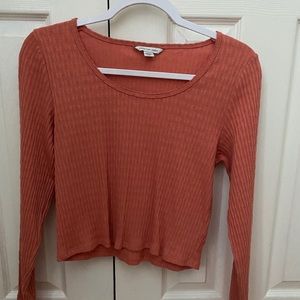 Cropped Long Sleeve Tee